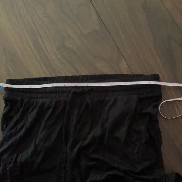 NWT H&M Black Lightweight Drawstring Joggers - Picture 8 of 9